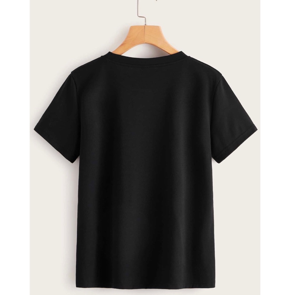 💝 SOLGAN & FIGURE PRINT TEE - Picture 2 of 4